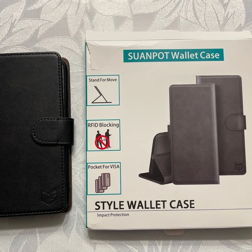 Suanpot Style Wallet Case Black